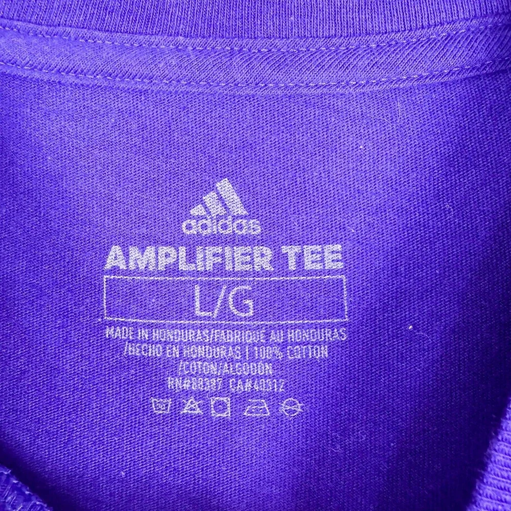 High Point University‎ Panthers Shirt Mens Large Purple NCAA Adidas Tee Graphic